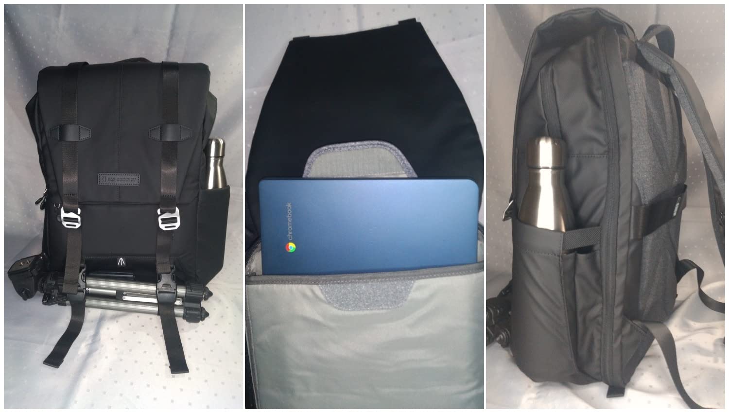 広くて丈夫なカメラバックパック